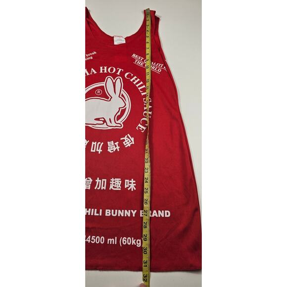 Sriracha sz 6 - 8 red woman's dress Halloween costume short lightweight Small - Picture 5 of 6